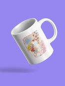 Cupid And Hearts Mug -SmartPrintsInk Designs