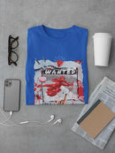 Cupid Wanted T-shirt -SmartPrintsInk Designs