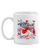 Cupid Wanted Mug -SmartPrintsInk Designs