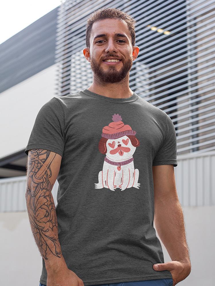 Lovely Pug T-shirt -SmartPrintsInk Designs
