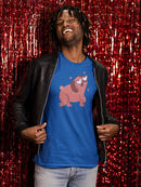 Pug Heart Eyes T-shirt -SmartPrintsInk Designs