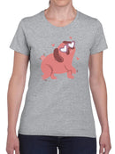 Pug Heart Eyes T-shirt -SmartPrintsInk Designs