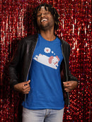 Relaxing Pug In Love T-shirt -SmartPrintsInk Designs