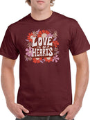 Love In Our Hearts... T-shirt -SmartPrintsInk Designs