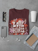 Love In Our Hearts... T-shirt -SmartPrintsInk Designs