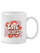 Love In Our Hearts... Mug -SmartPrintsInk Designs