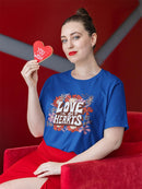 Love In Our Hearts... T-shirt -SmartPrintsInk Designs