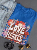 Love In Our Hearts... T-shirt -SmartPrintsInk Designs