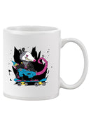 Skating Rat Mug -SmartPrintsInk Designs