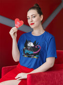 Skating Rat T-shirt -SmartPrintsInk Designs