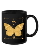 Golden Butterfly Mug -SmartPrintsInk Designs