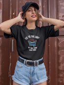 Fly To The Light, Butterfly T-shirt -SmartPrintsInk Designs