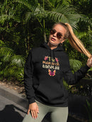 The Monarch Whisperer. Hoodie or Sweatshirt -SmartPrintsInk Designs