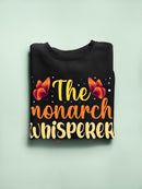 The Monarch Whisperer. Hoodie or Sweatshirt -SmartPrintsInk Designs