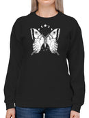 Sketch Of A Butterfly Hoodie or Sweatshirt -SmartPrintsInk Designs