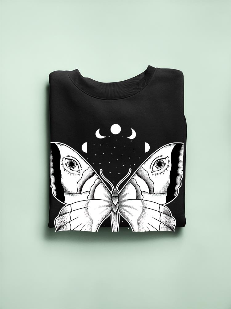 Sketch Of A Butterfly Hoodie or Sweatshirt -SmartPrintsInk Designs