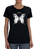 Sketch Of A Butterfly T-shirt -SmartPrintsInk Designs