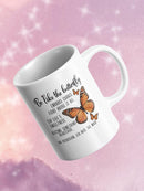 Be Like The Butterfly Mug -SmartPrintsInk Designs