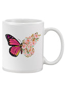 Flower Butterfly Mug -SmartPrintsInk Designs