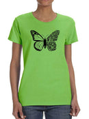 I Am The Storm, Butterfly T-shirt -SmartPrintsInk Designs