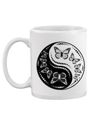 The Ying And Yang Of Butterflies Mug -SmartPrintsInk Designs