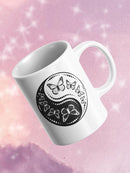 The Ying And Yang Of Butterflies Mug -SmartPrintsInk Designs
