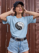 The Ying And Yang Of Butterflies T-shirt -SmartPrintsInk Designs