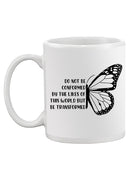 Be Transformed, Butterfly Mug -SmartPrintsInk Designs