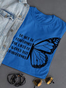 Be Transformed, Butterfly T-shirt -SmartPrintsInk Designs