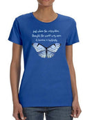 Beautiful Butterfly T-shirt -SmartPrintsInk Designs