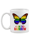 Butterfly, I Am The Rainbow Mug -SmartPrintsInk Designs