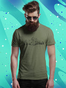 Mountains And Pines T-shirt -SmartPrintsInk Designs