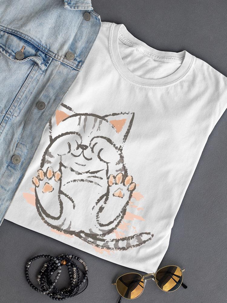 A Cute Kitten T-shirt -SmartPrintsInk Designs