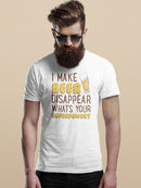 I Make Beer Dissappear T-shirt -SmartPrintsInk Designs