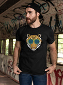 Animal With Cool Glasses T-shirt -SmartPrintsInk Designs