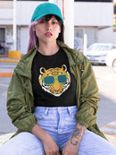 Animal With Cool Glasses T-shirt -SmartPrintsInk Designs