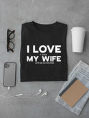 My Wife Let's Me Golf T-shirt -SmartPrintsInk Designs