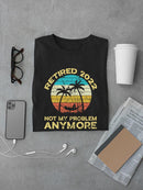 Retired 2022 T-shirt -SmartPrintsInk Designs