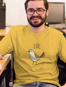 Lol Bird T-shirt -SmartPrintsInk Designs