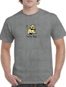 Lucky Dog T-shirt -SmartPrintsInk Designs