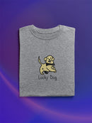 Lucky Dog T-shirt -SmartPrintsInk Designs