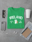 Luck Of The Irish T-shirt -SmartPrintsInk Designs