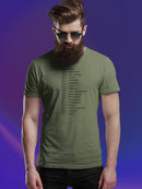 Manly Measurement T-shirt -SmartPrintsInk Designs