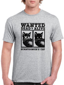 Cat Wanted Dead Or Alive T-shirt -SmartPrintsInk Designs
