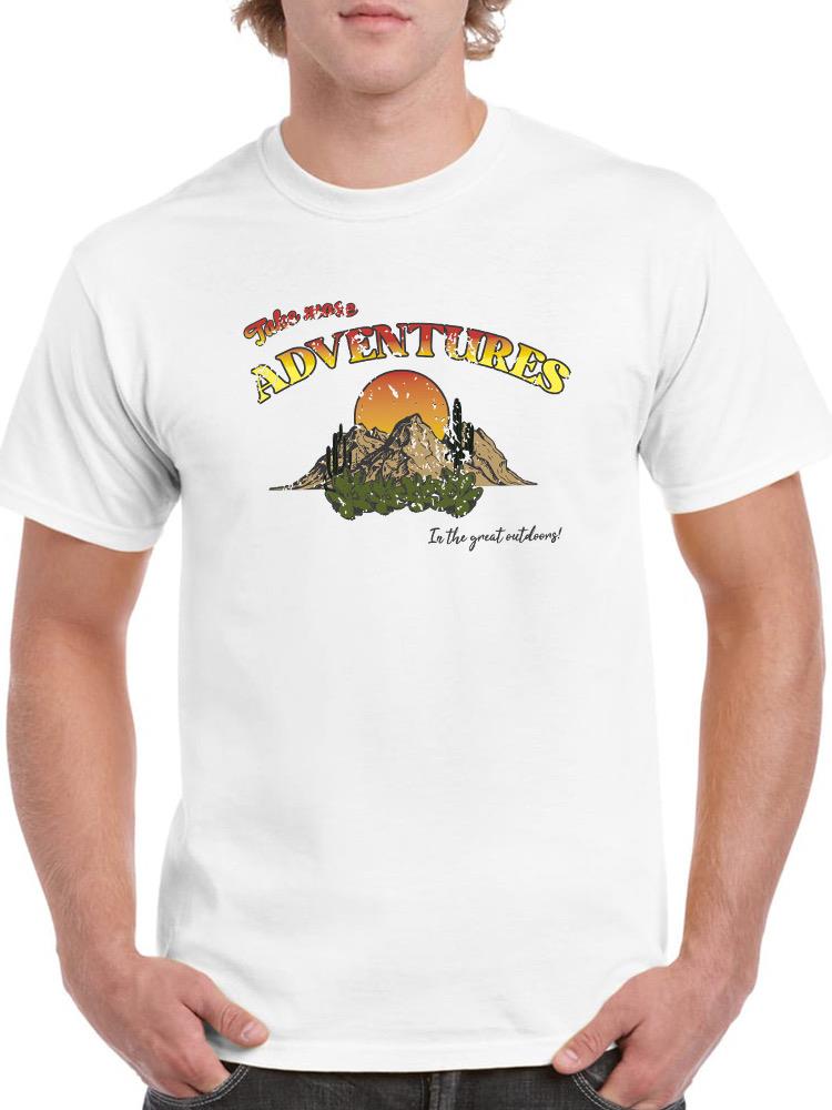 Take More Adventures! T-shirt -SmartPrintsInk Designs