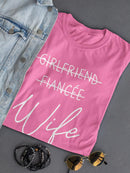 Wife T-shirt -SmartPrintsInk Designs