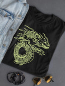Dragon Art T-shirt -SmartPrintsInk Designs