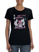 Neko Mancer T-shirt -SmartPrintsInk Designs