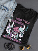 Neko Mancer T-shirt -SmartPrintsInk Designs