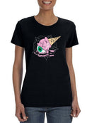 Ice Cream Eye T-shirt -SmartPrintsInk Designs